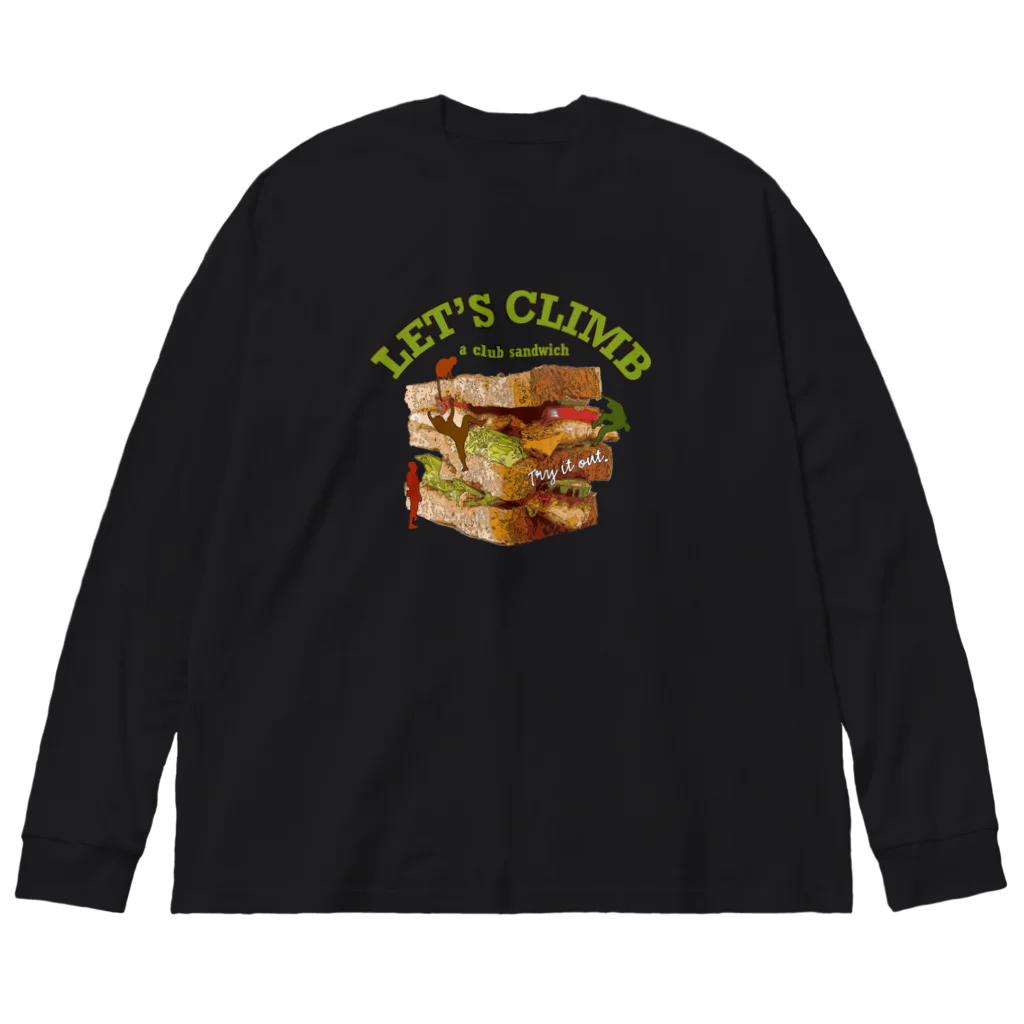 HIGEQLOのClimbing c-sandwich Big Long Sleeve T-Shirt