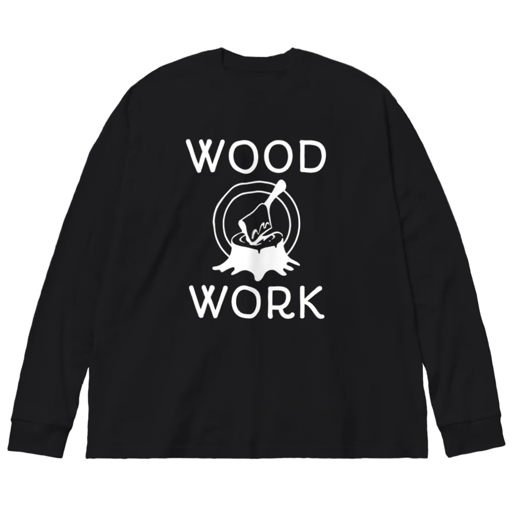 RooM1496のwoodwork Big Long Sleeve T-Shirt