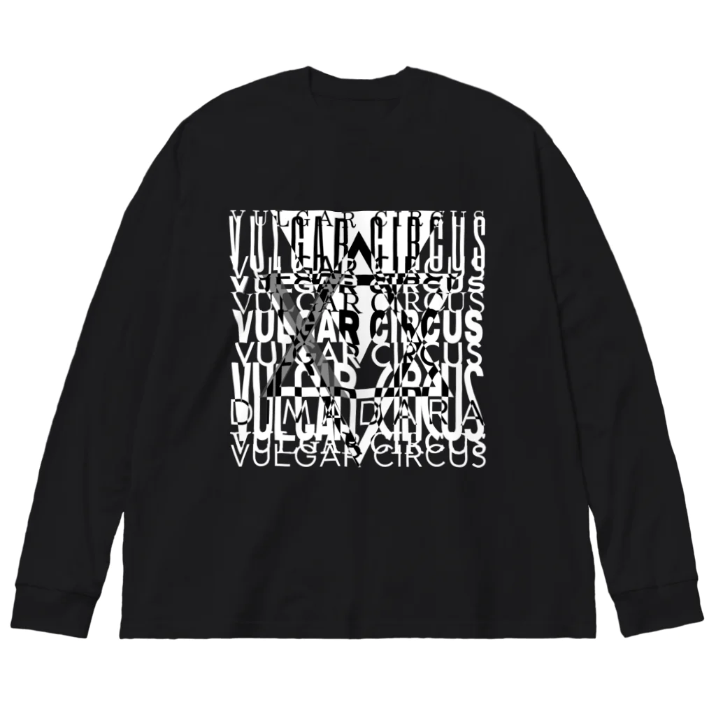 DIMADARA BY VULGAR CIRCUSのVULGAR CIRCUS ⅩTH/DB_48 ビッグシルエットロングスリーブTシャツ