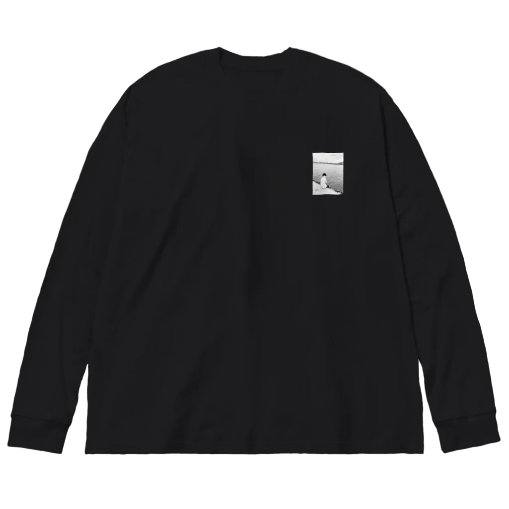 ｺﾝﾄﾞ-のつれないコンドー（モノクロVer.) Big Long Sleeve T-Shirt