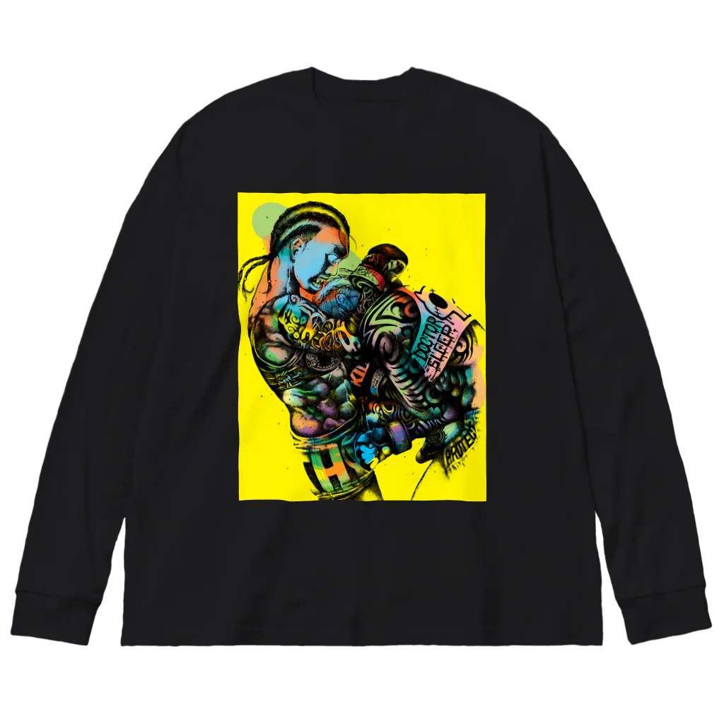 月が輝くこんな夜にの膝 Big Long Sleeve T-Shirt