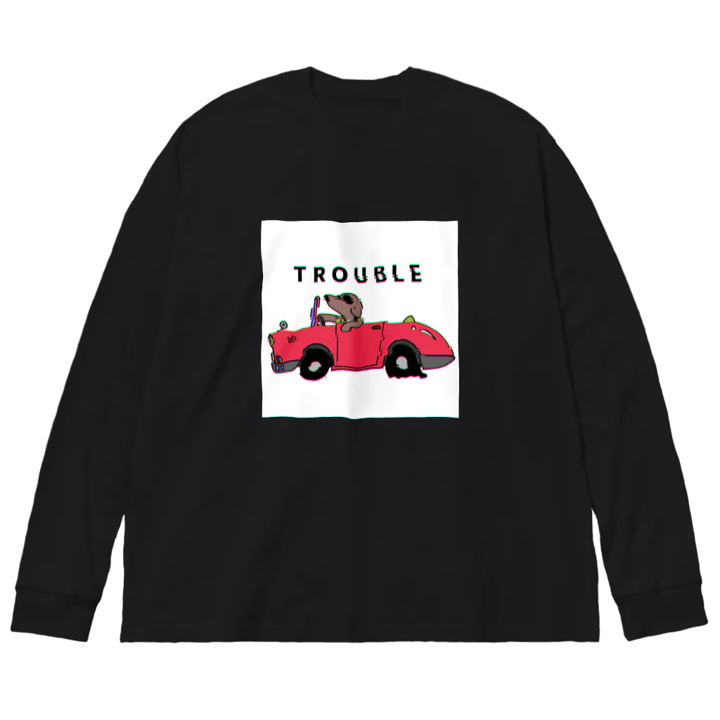 T&2のTROUBLE SERIES No.1 ビッグシルエットロングスリーブTシャツ