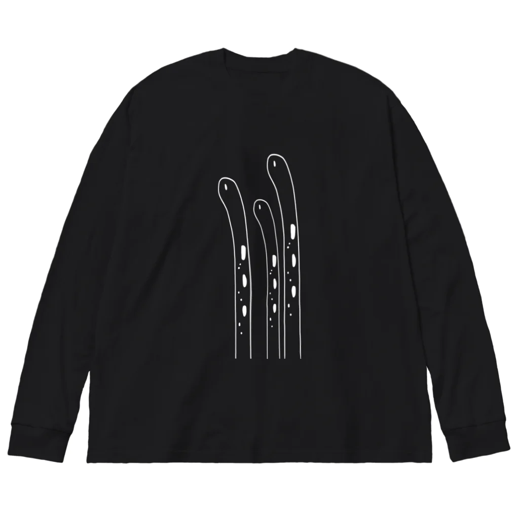 ふなこのチンアナゴ3兄弟 Big Long Sleeve T-Shirt