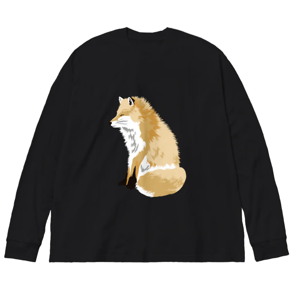 ATELIER KITSUNE/アトリエきつねのATELIER KITSUNEもふもふきつねボディ Big Long Sleeve T-Shirt