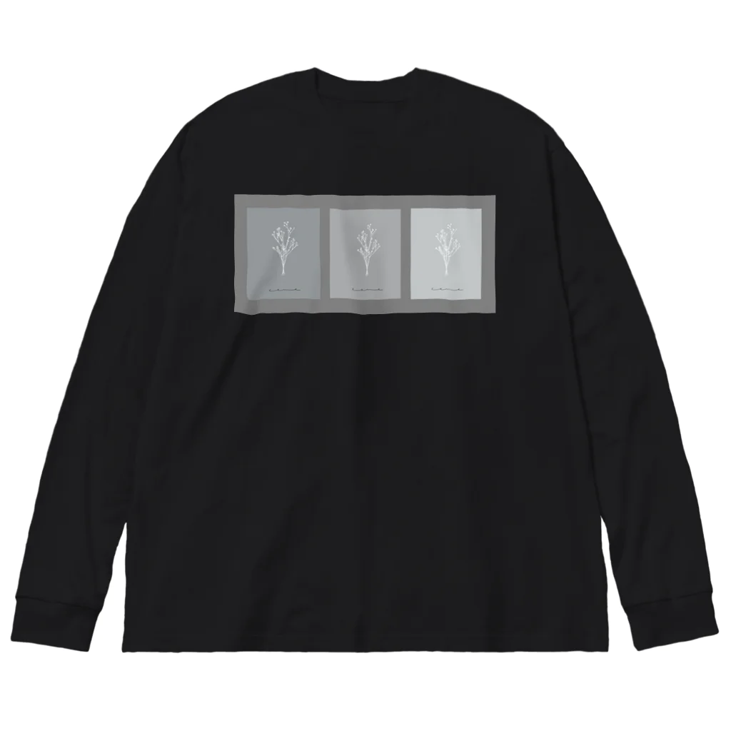 rilybiiの3 frame gray Big Long Sleeve T-Shirt