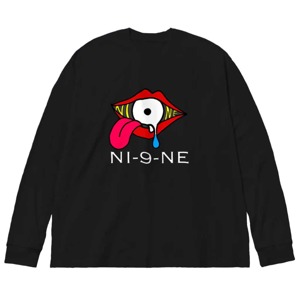 NI-9-NEのNI-9-NE Big Long Sleeve T-Shirt