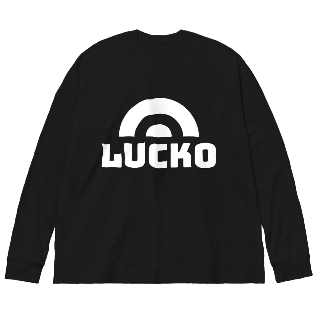 LUCKO【ラッコ】のLUCKO ホワイトロゴ Big Long Sleeve T-Shirt