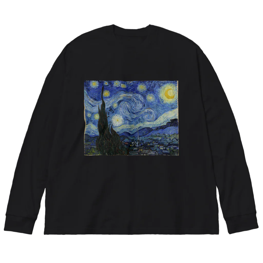 artgalleryのThe Starry Night ビッグシルエットロングスリーブTシャツ