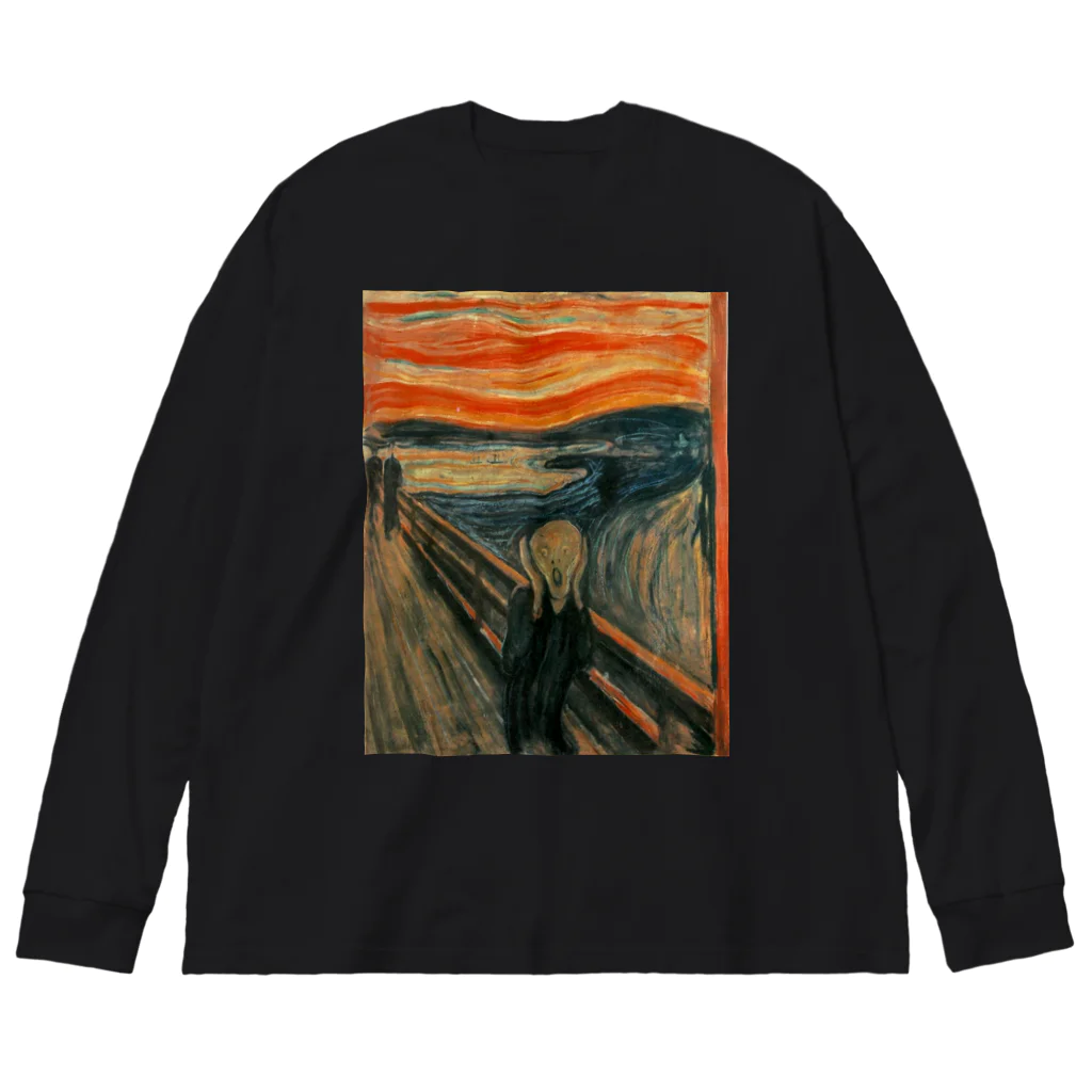 artgalleryのThe Scream ビッグシルエットロングスリーブTシャツ