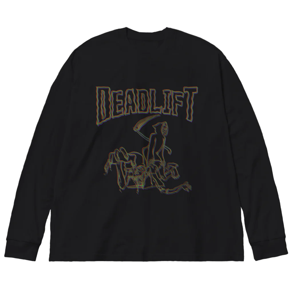 コノデザインのDEADLIFT 死神 ビッグシルエットロングスリーブTシャツ