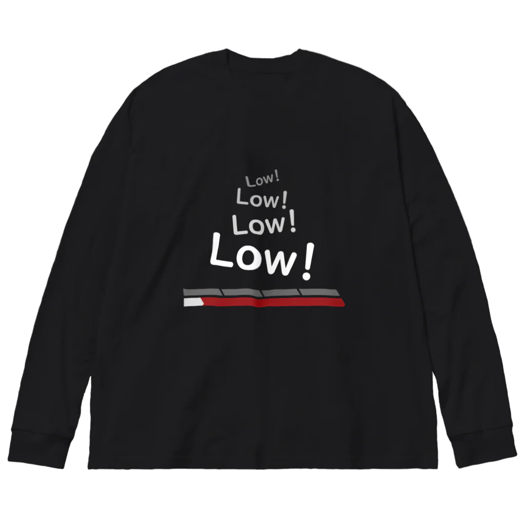 Apexの非公式Tシャツやグッズが売ってる店の【Apex Legends（エーペックスレジェンズ）】「Low！」シリーズ Big Long Sleeve T-Shirt