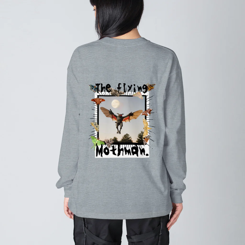 摩訶不思議屋のモスマンⅱ Big Long Sleeve T-Shirt