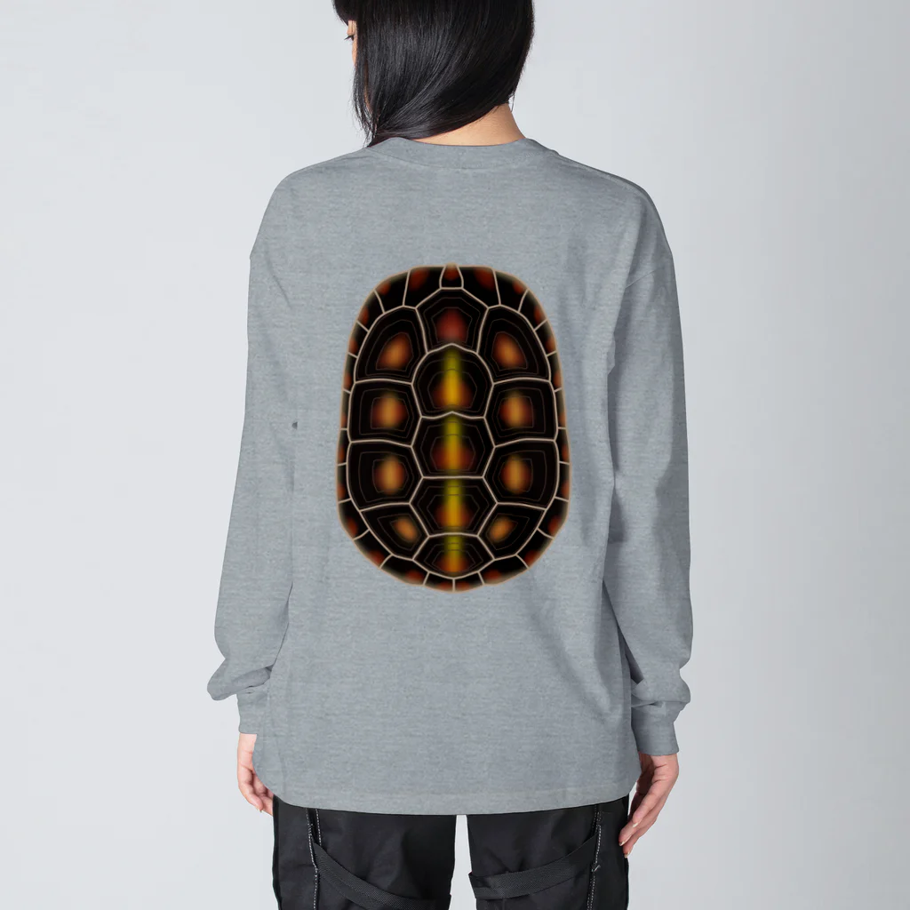 みのじのセマルハコガメ Big Long Sleeve T-Shirt