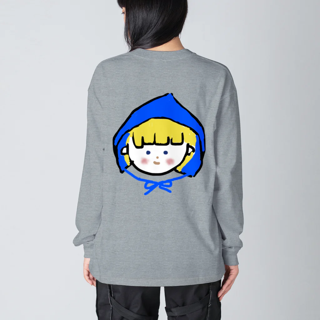 くまくま。ショップのあおずきんちゃん Big Long Sleeve T-Shirt