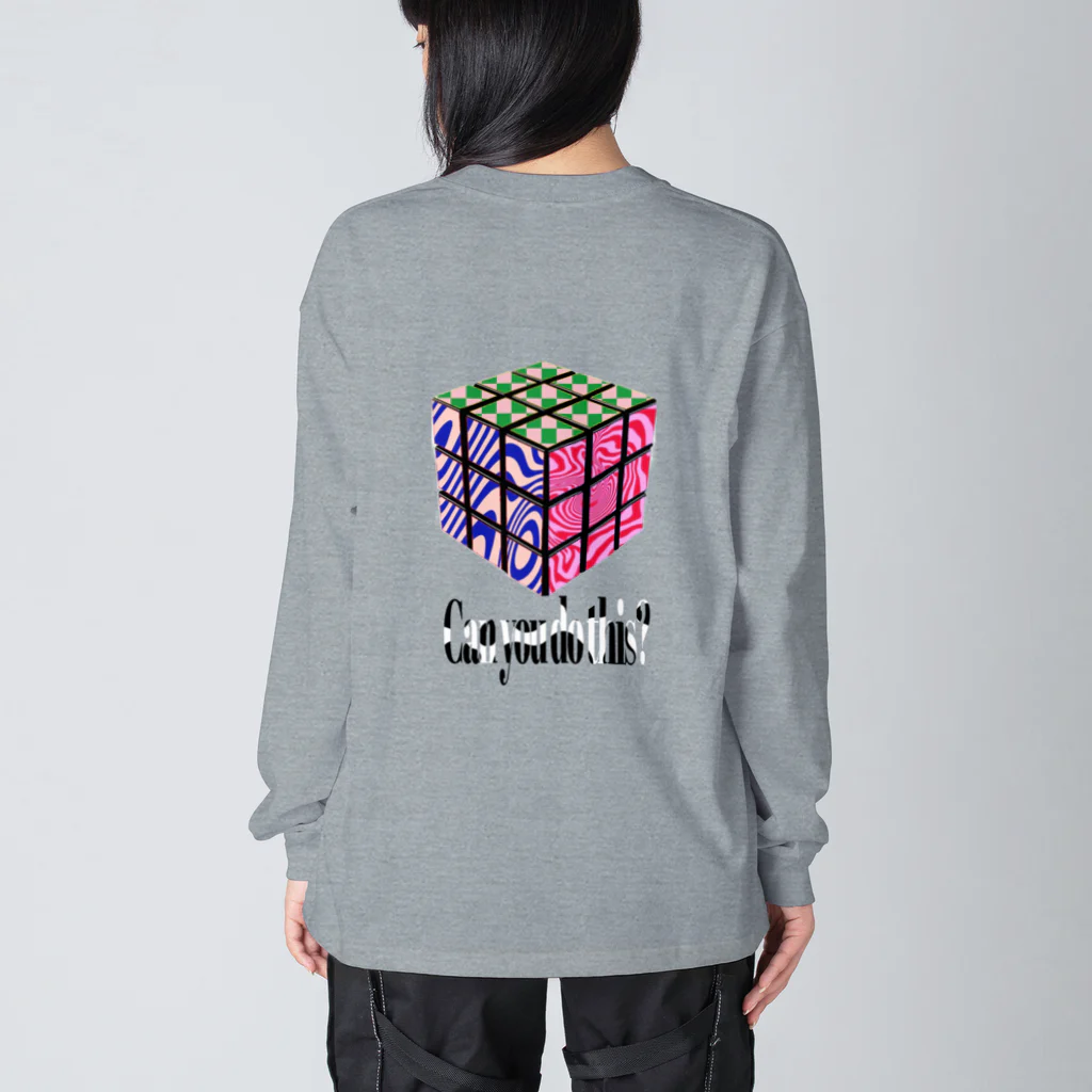 SUPERNOVA のSupernova Rubik's  ビッグシルエットロングスリーブTシャツ