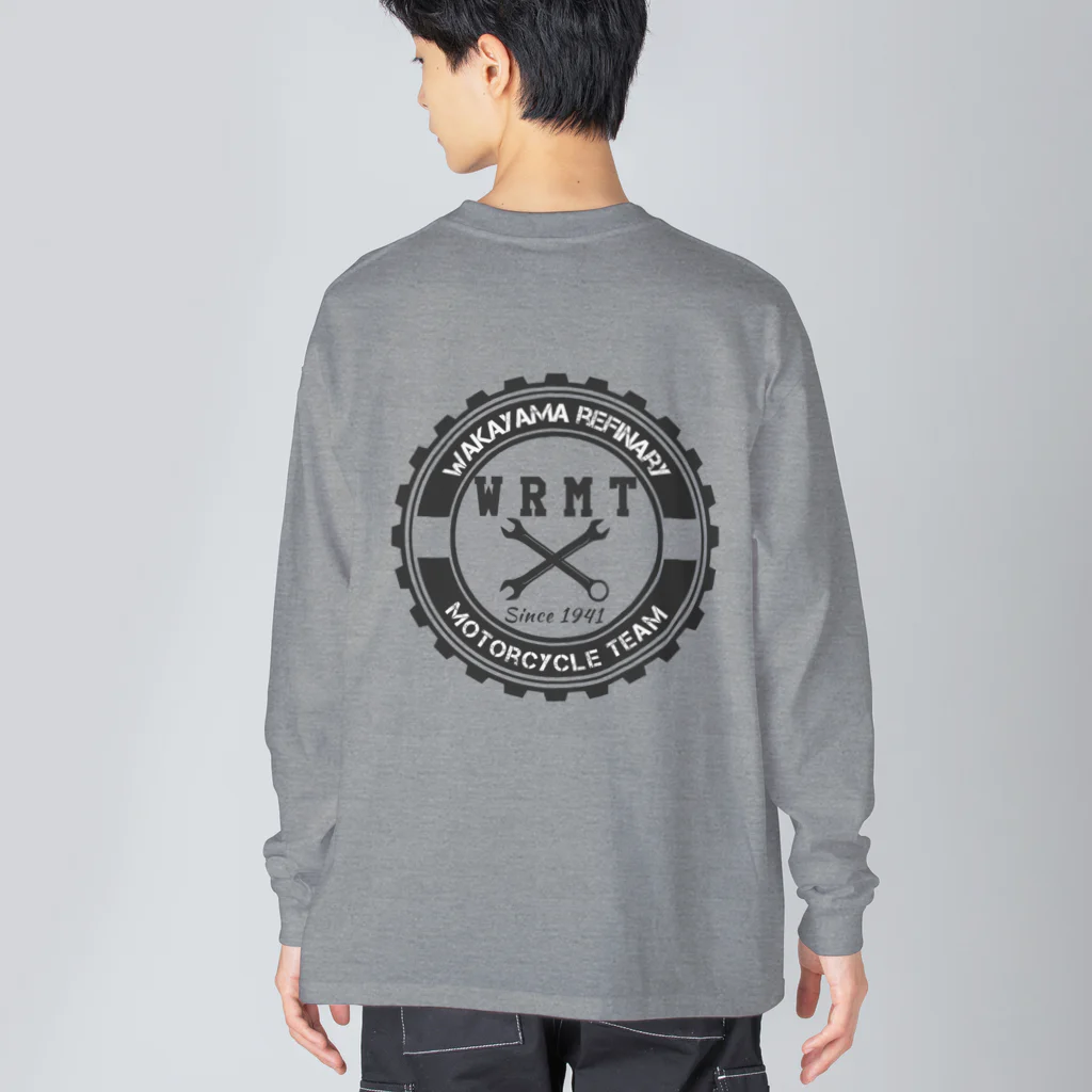 いちみるshopのWRMT BLACK LOGO Big Long Sleeve T-Shirt