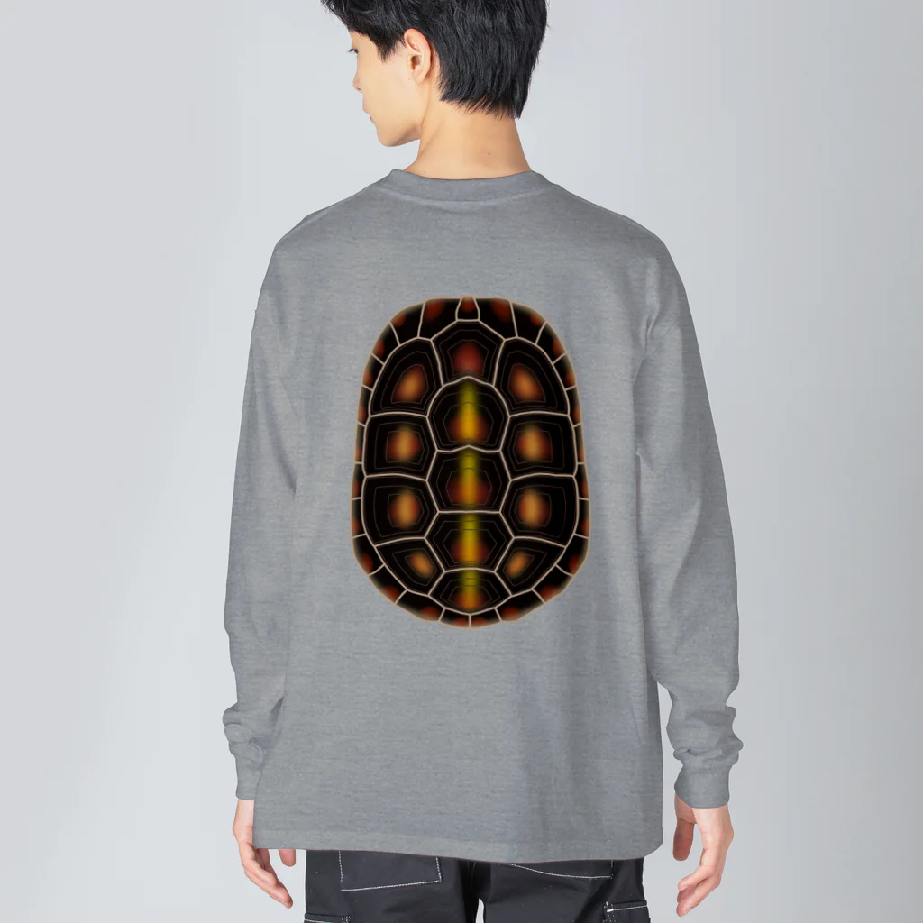 みのじのセマルハコガメ Big Long Sleeve T-Shirt