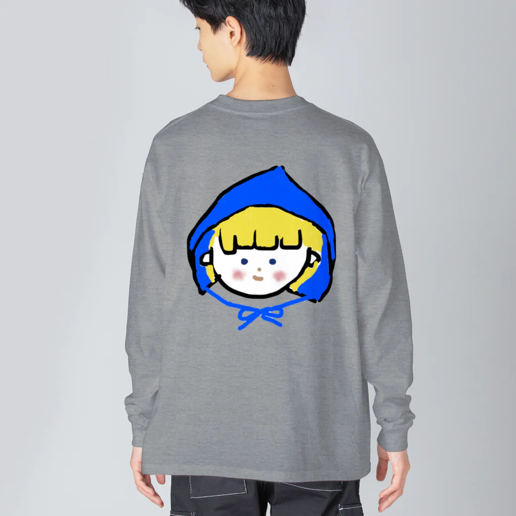 くまくま。ショップのあおずきんちゃん Big Long Sleeve T-Shirt