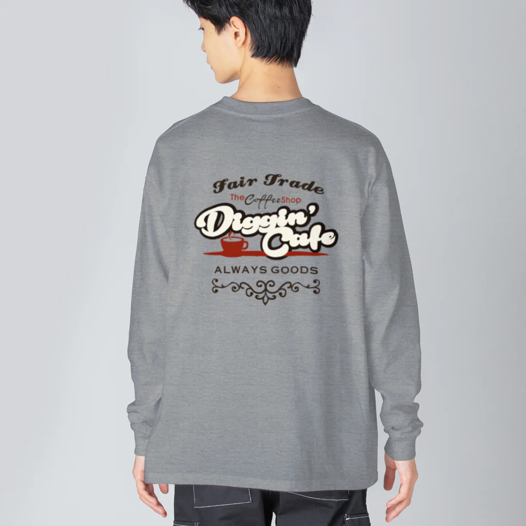 D2WEARのDiggin' Cafe Series ビッグシルエットロングスリーブTシャツ