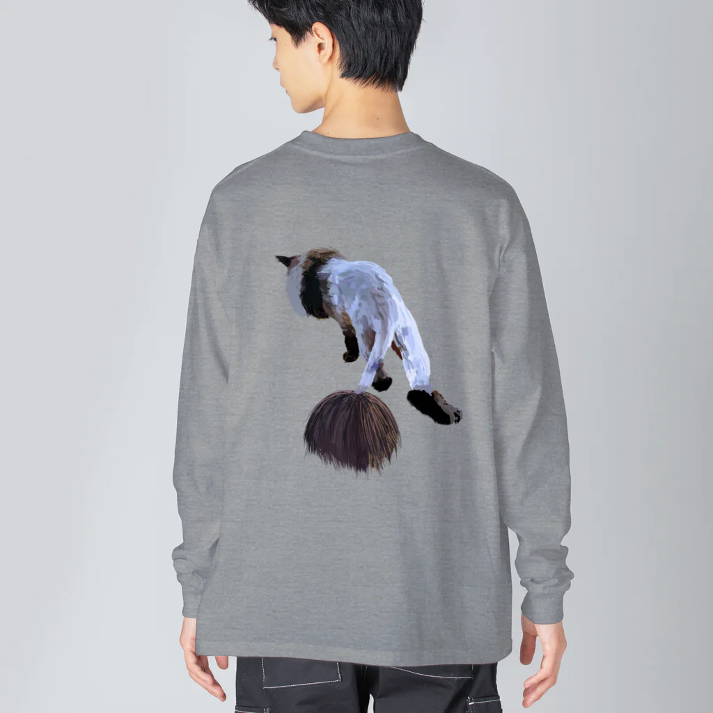 小鳥と映画館のサマーカット セルカークレックス Big Long Sleeve T-Shirt