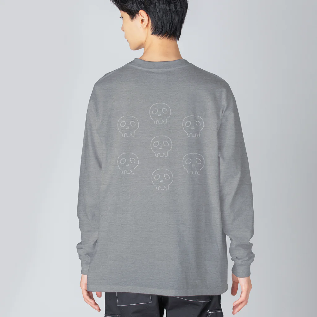 ナオ / CandyLip店の七つのドクロ Big Long Sleeve T-Shirt