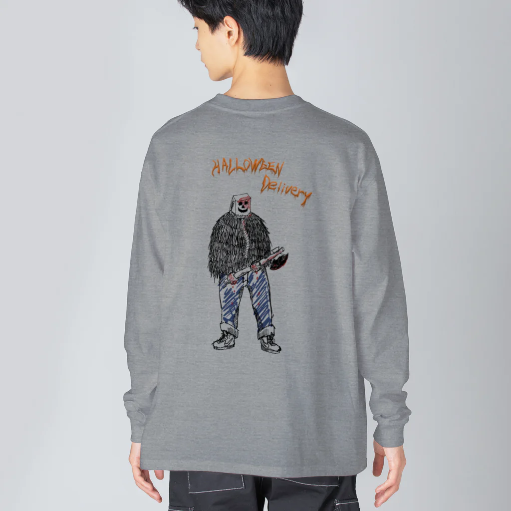 Special DeliveryのHALLOWEEN delivery Big Long Sleeve T-Shirt
