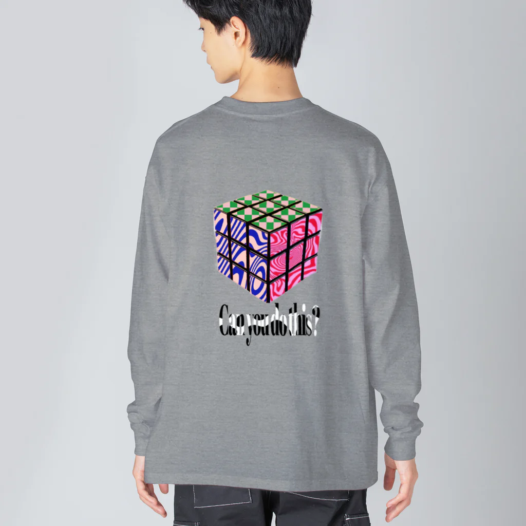 SUPERNOVA のSupernova Rubik's  ビッグシルエットロングスリーブTシャツ