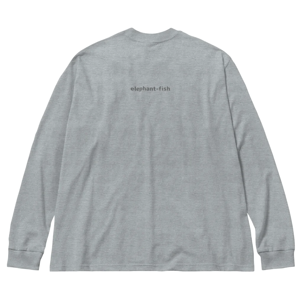 elephant-fishのシンプルアー３ Big Long Sleeve T-Shirt