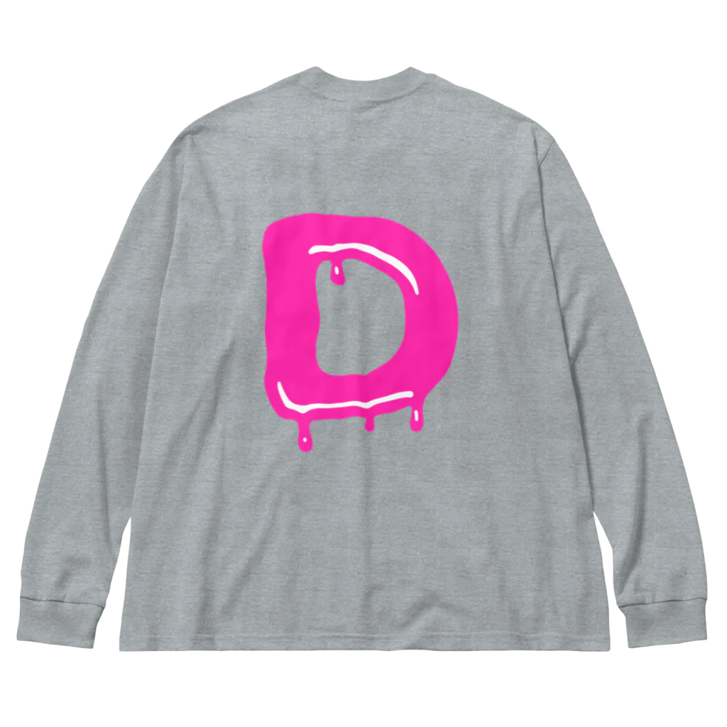 DIP DRIPのDIP DRIP "Melty Lip" Series Big Long Sleeve T-Shirt