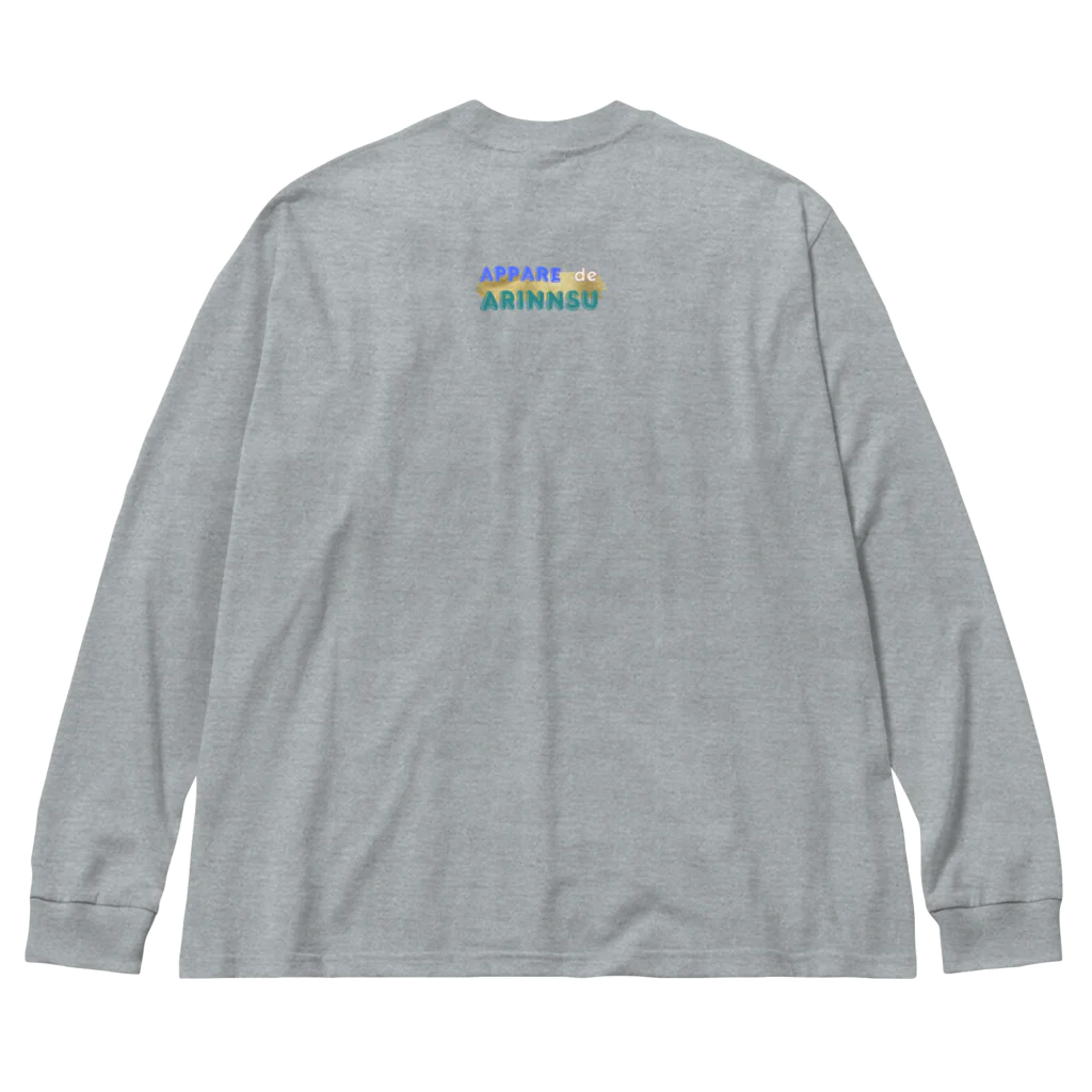 Sunlit Horizonの令和・浮世絵ギャル Big Long Sleeve T-Shirt