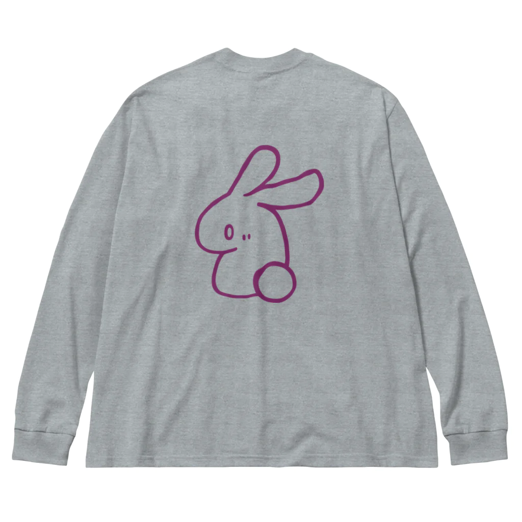 Griffin六三のRabbit Big Long Sleeve T-Shirt