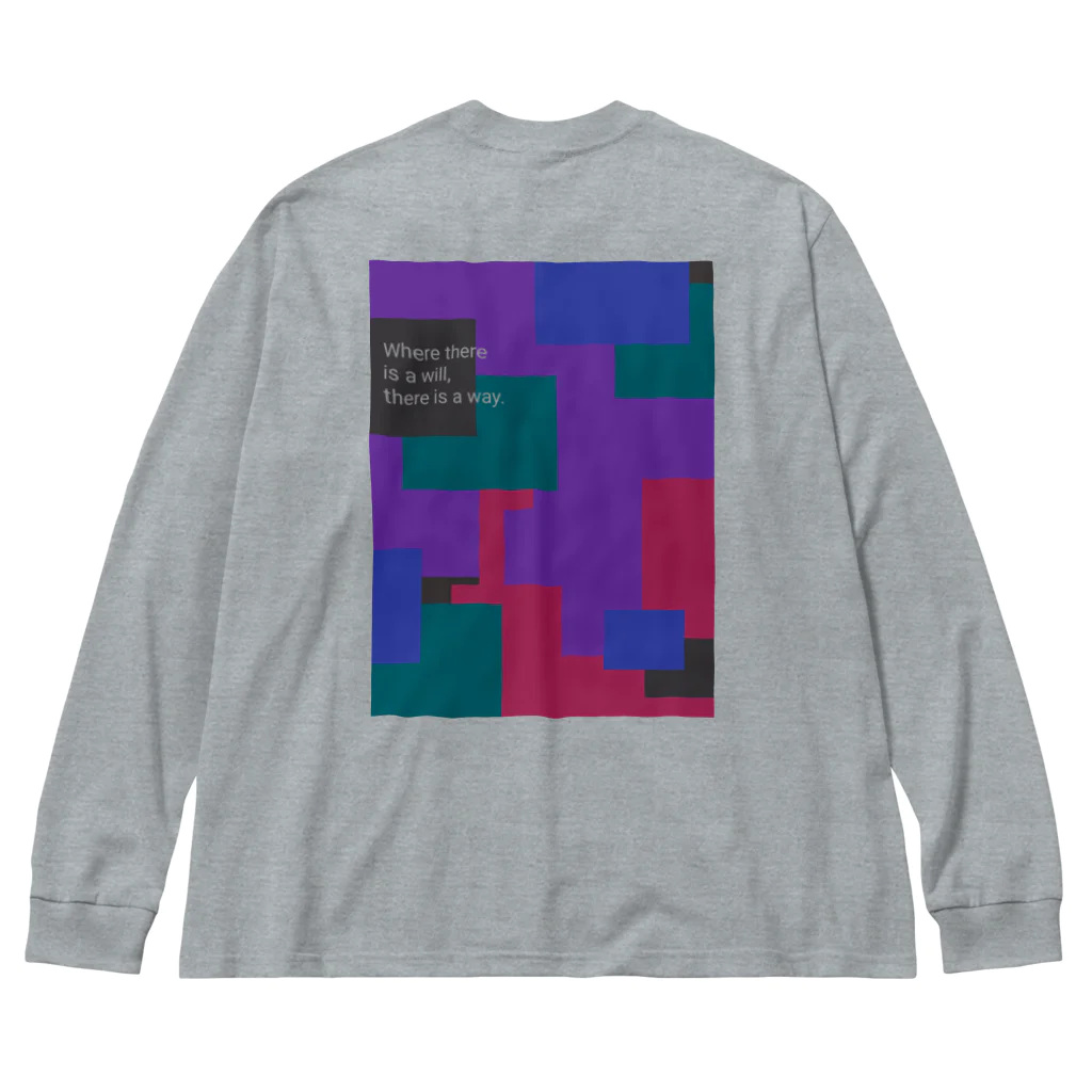 Purple Pearlのproud Big Long Sleeve T-Shirt