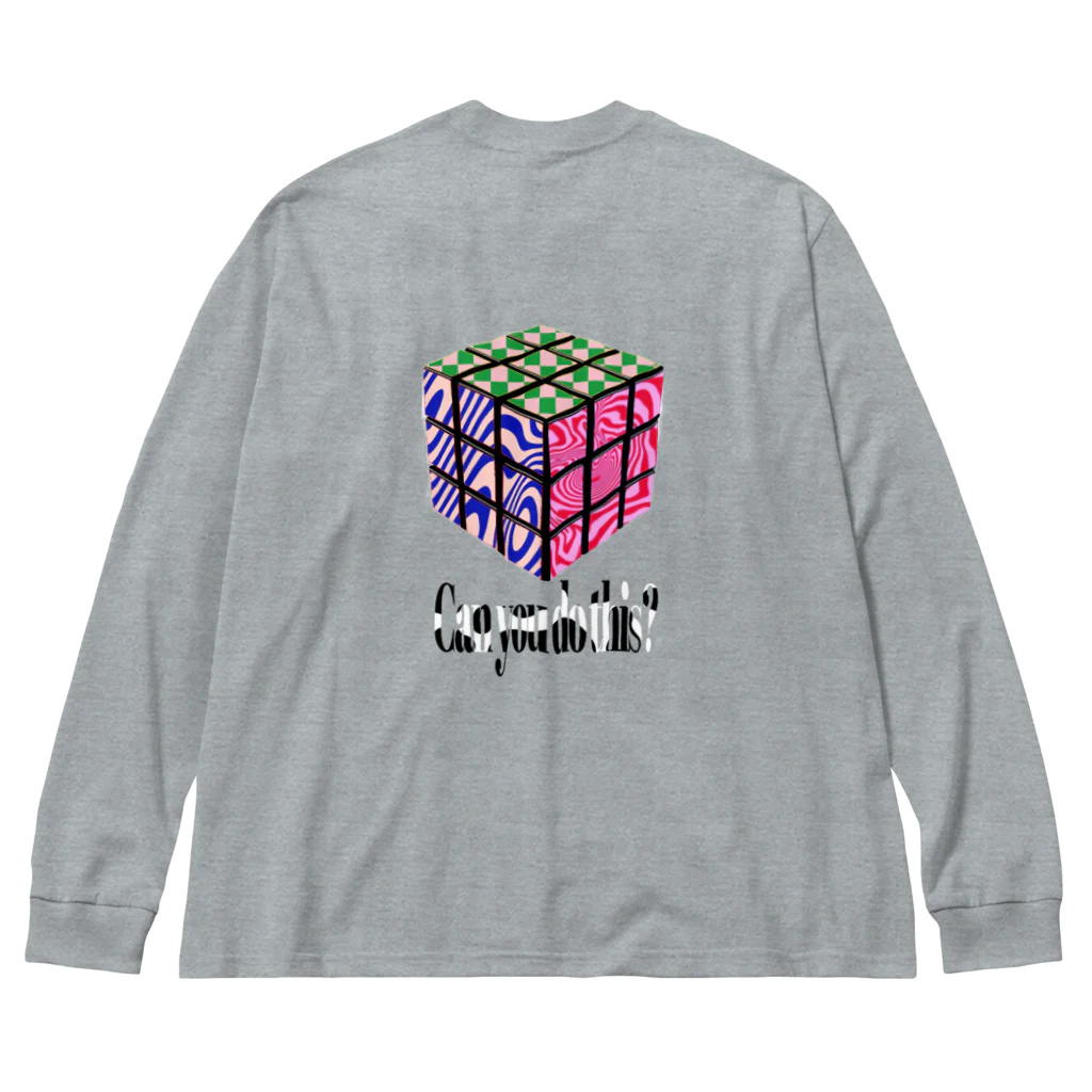 SUPERNOVA のSupernova Rubik's  ビッグシルエットロングスリーブTシャツ