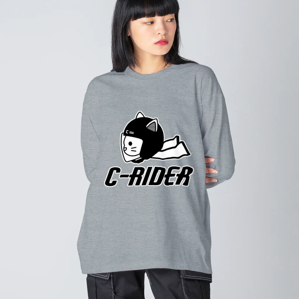 ぺんぎん24のC-RIDER ビッグシルエットロングスリーブTシャツ