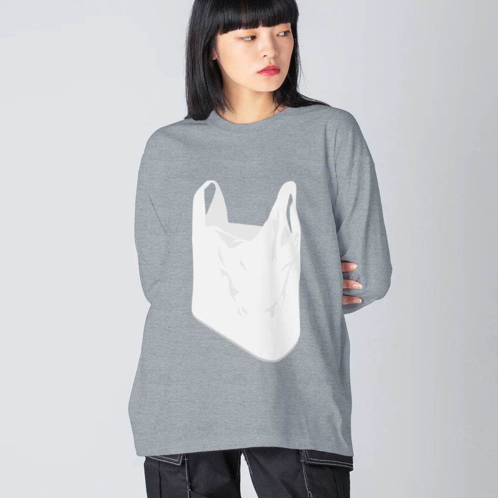 KAWAGOE GRAPHICSのレジ袋 Big Long Sleeve T-Shirt