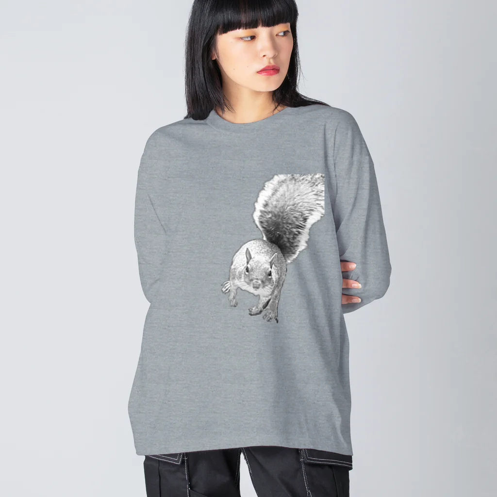 soi hẻm rojiのリス Big Long Sleeve T-Shirt