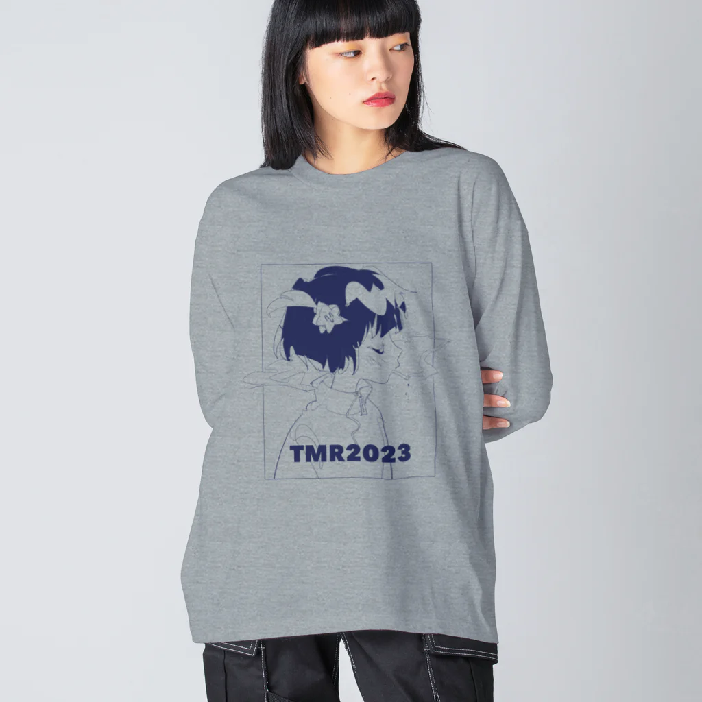 hirariのILST2023 tumuri ビッグシルエットロングスリーブTシャツ