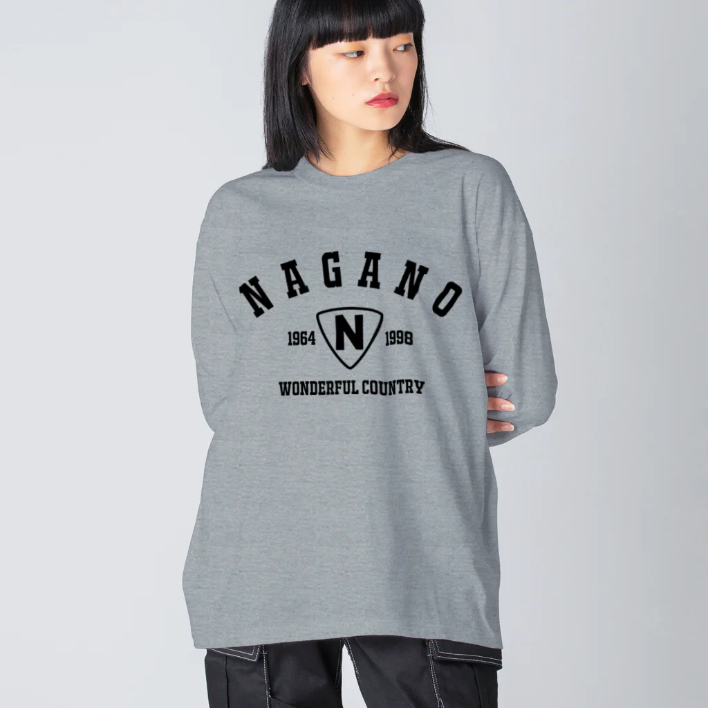 アージーのGO！ NAGANO！ ビッグシルエットロングスリーブTシャツ