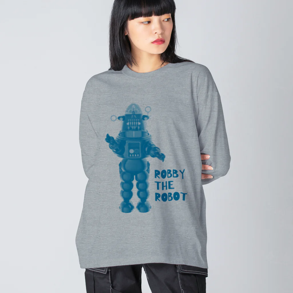 stereovisionのロビーザロボット ビッグシルエットロングスリーブTシャツ