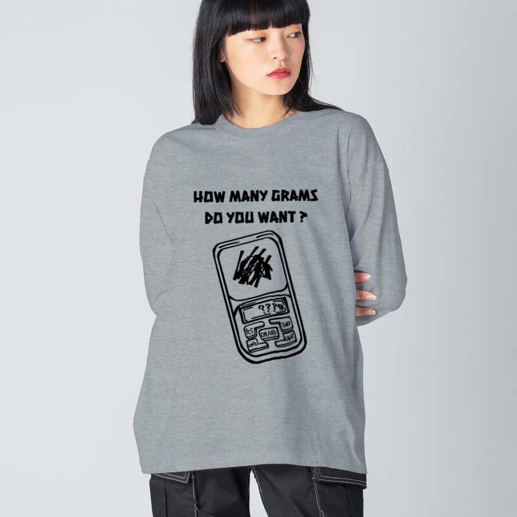 JINPIN (仁品)の何グラム欲しい？ ビッグシルエットロングスリーブTシャツ