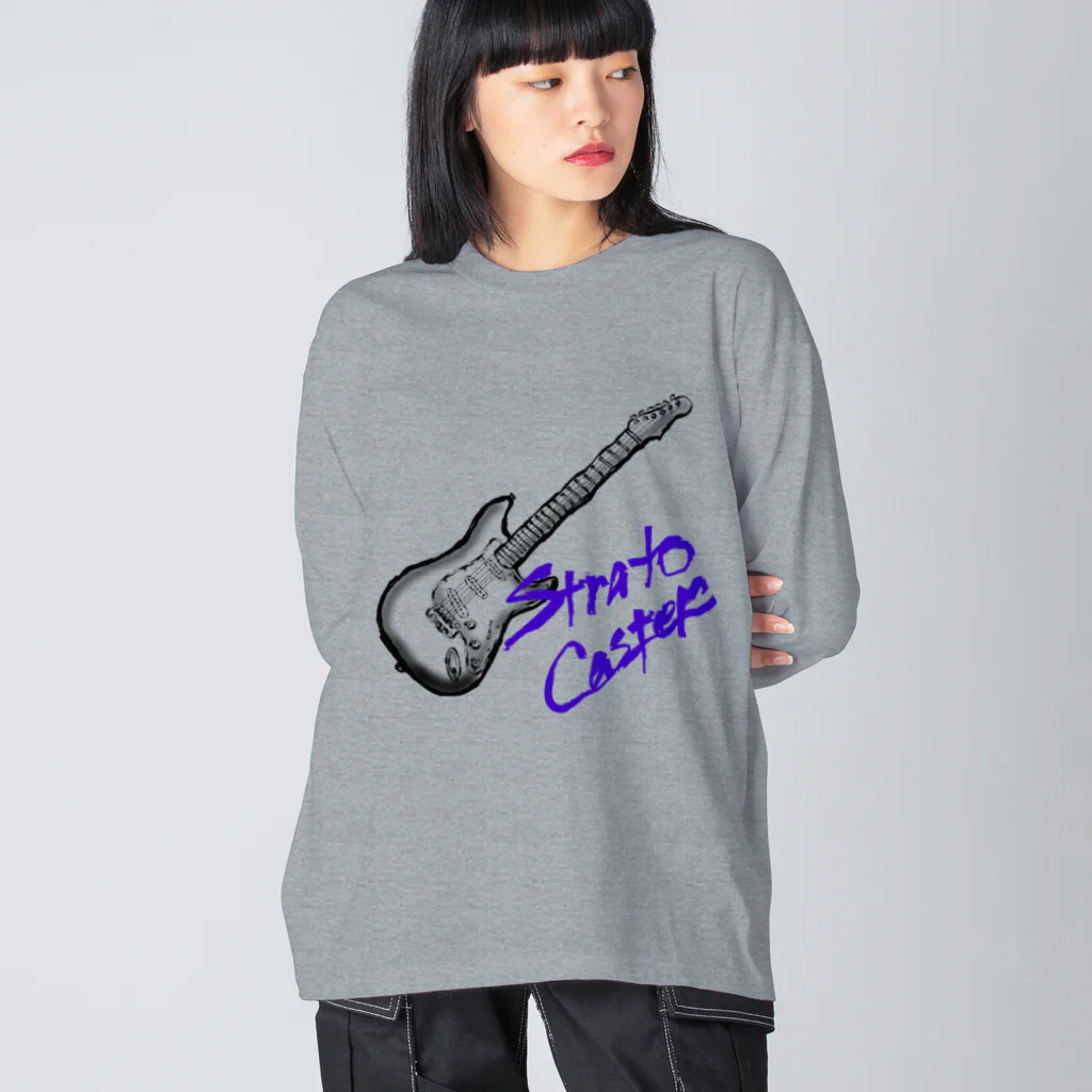 Neko-House02のSTRATOCASTER（ストラトキャスター） ビッグシルエットロングスリーブTシャツ