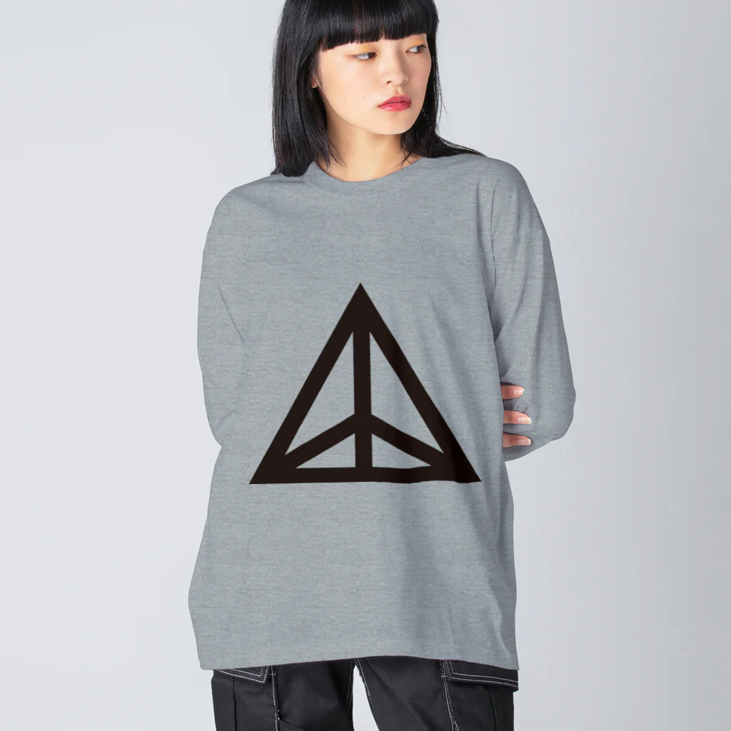 EARTHの循環と調和 Big Long Sleeve T-Shirt