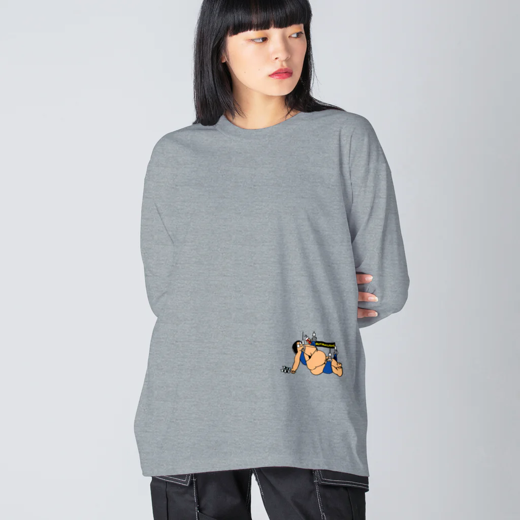 よすこのお店の豚串 Big Long Sleeve T-Shirt