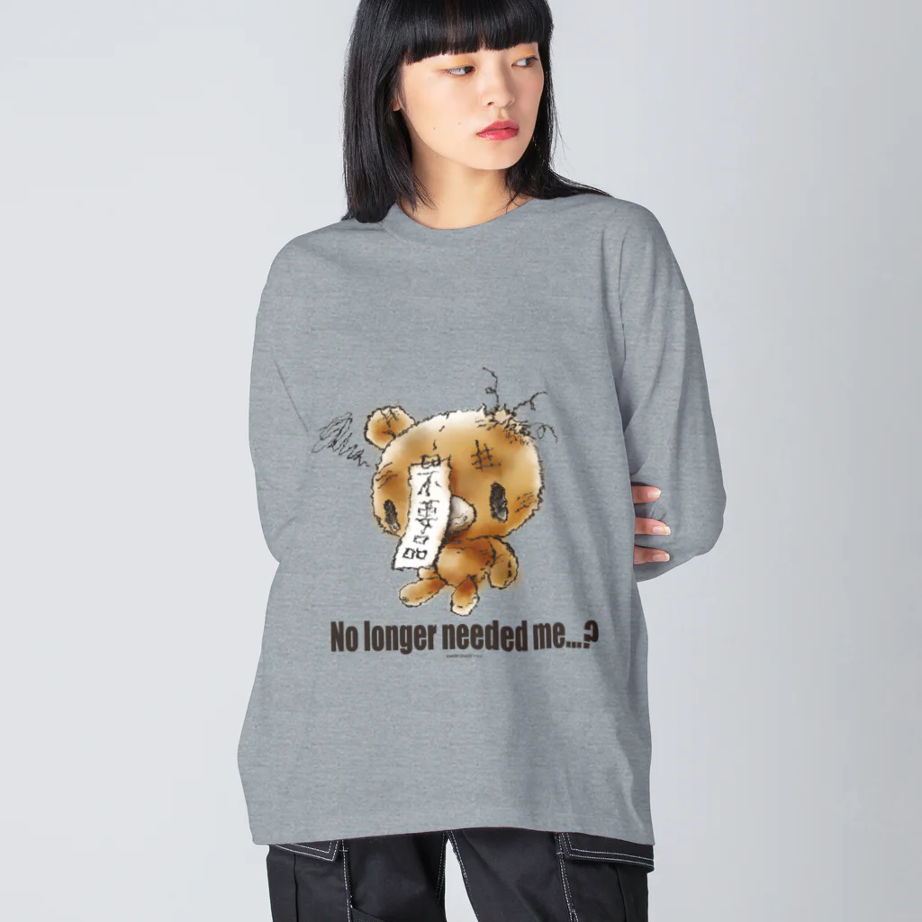 CHAX COLONY imaginariの【各20点限定】クマキカイ(1 / No longer needed me...?) ビッグシルエットロングスリーブTシャツ