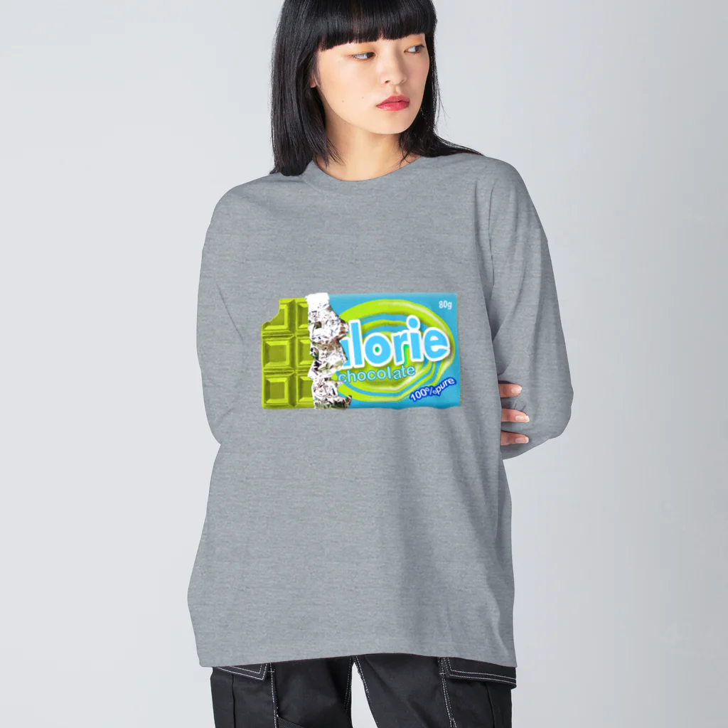 ms_pocheのchocolate(green) ビッグシルエットロングスリーブTシャツ