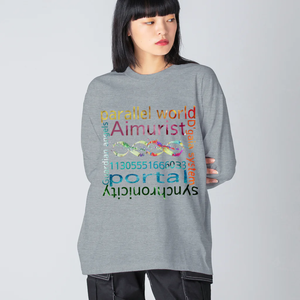 Aimurist のWメビウスの輪　カラフル Big Long Sleeve T-Shirt