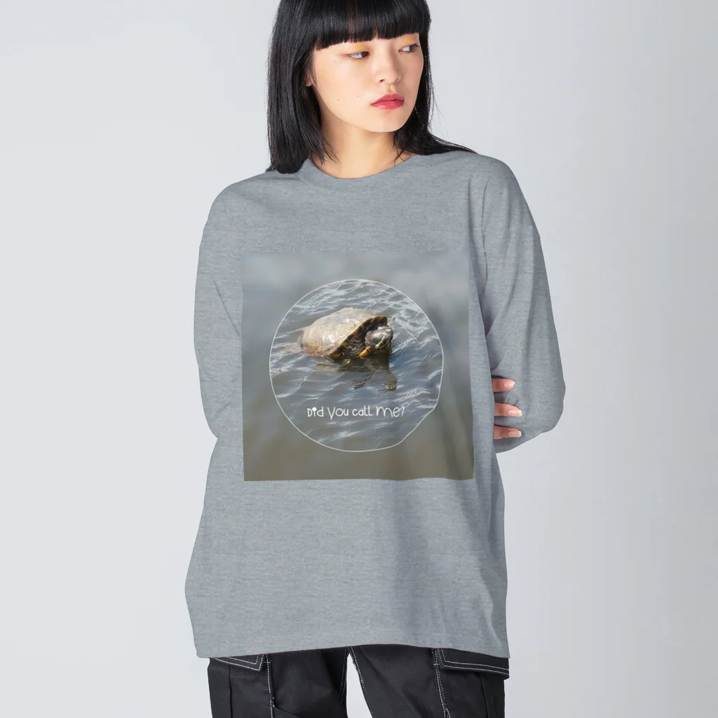 pulu's shopの誰か僕を呼んだ？ Big Long Sleeve T-Shirt