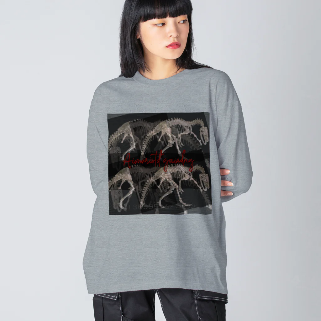 Aimurist のAimurist dinosaur  Big Long Sleeve T-Shirt