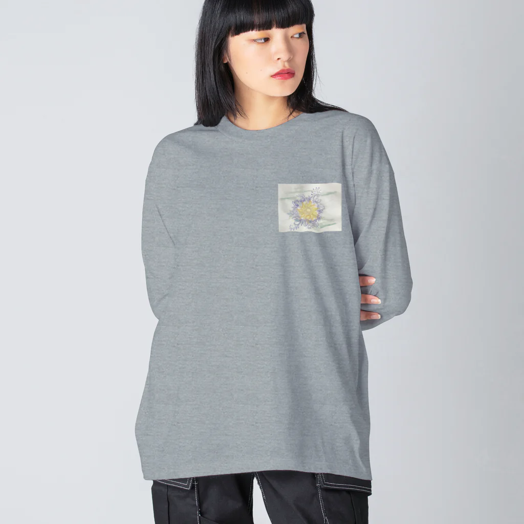 honey bunnyの太陽の花 Big Long Sleeve T-Shirt