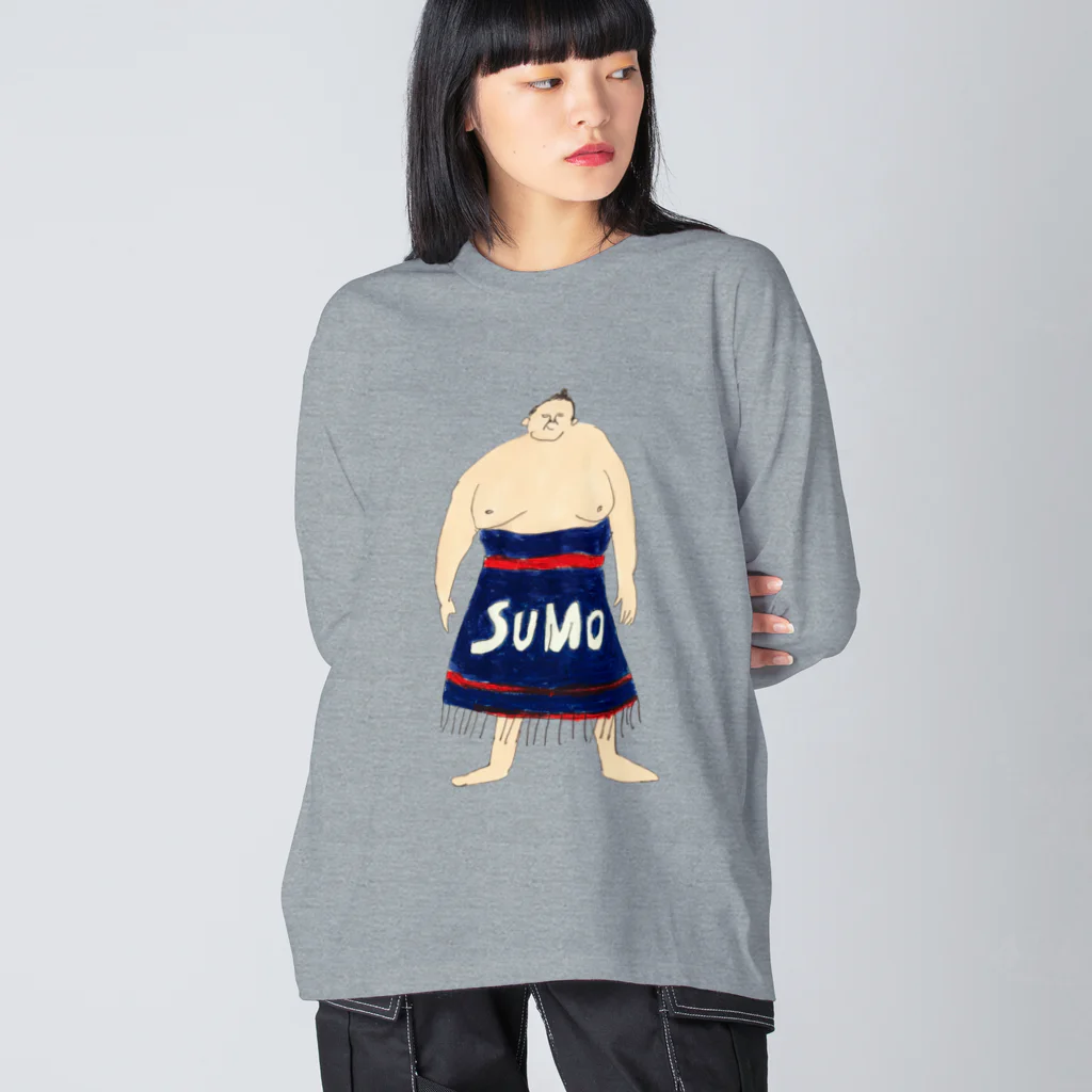 aeiuoのSUMO ビッグシルエットロングスリーブTシャツ